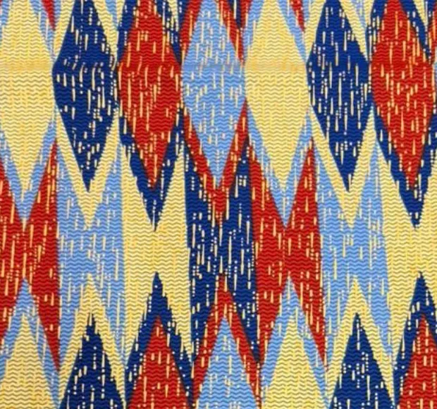 Pagne bleu Kente Gold